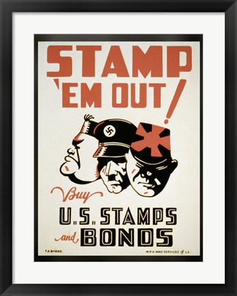 Framed Stamp Em Out! Print