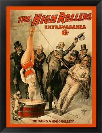 Framed High Rollers Extravaganza Print