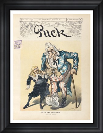 Framed Little Ted Fauntleroy Print