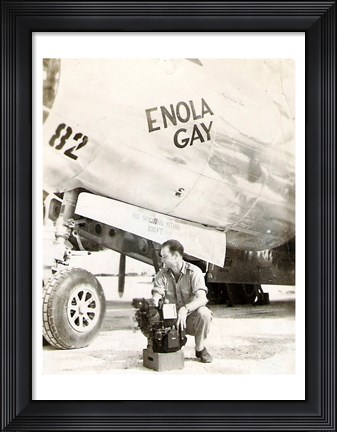 Framed Enola Gay Print