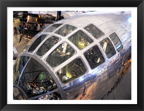 Framed Enola Gay Cockpit Print