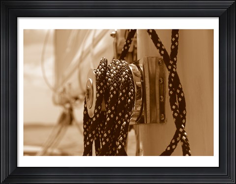 Framed Amidship I Print