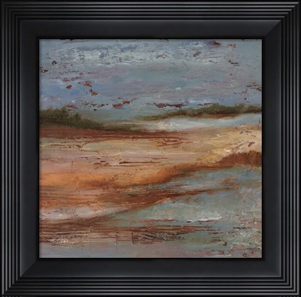 Framed Sunset Lake II Print