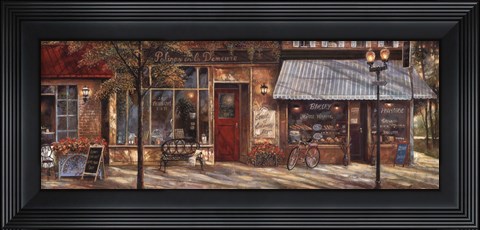 Framed L&#39;Ambiance 1 Print