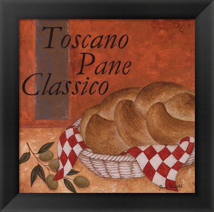 Framed Toscano Pane Classico Print