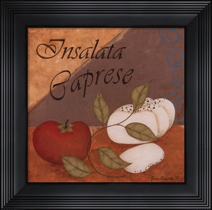 Framed Insalata Caprese Print
