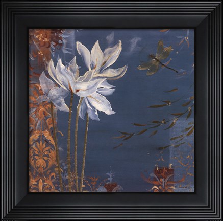 Framed Krishna&#39;s Garden I Print