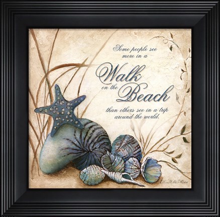 Framed Beach Print