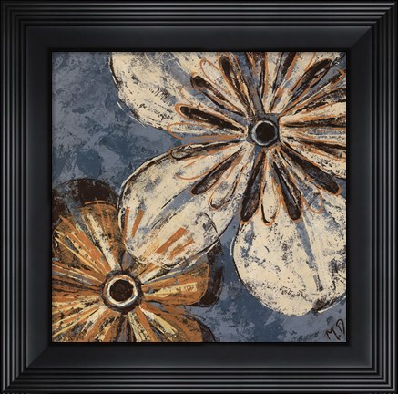 Framed Berkeley&#39;s Flowers II Print