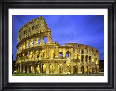 Framed Colosseum, Rome, Italy Print