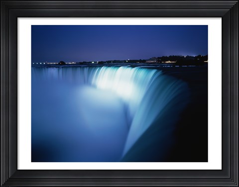 Framed Horseshoe Falls, Niagara Falls, Ontario, Canada Print
