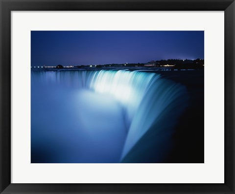 Framed Horseshoe Falls, Niagara Falls, Ontario, Canada Print