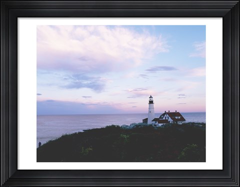Framed Portland Head Lighthouse Cape Elizabeth Maine USA Print