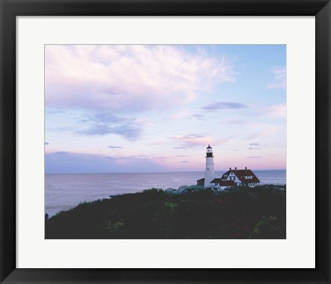 Framed Portland Head Lighthouse Cape Elizabeth Maine USA Print