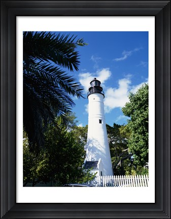 Framed Key West Lighthouse and Museum Key West Florida, USA Print