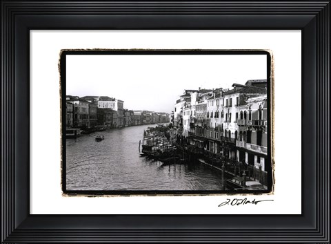 Framed Waterways of Venice XIII Print