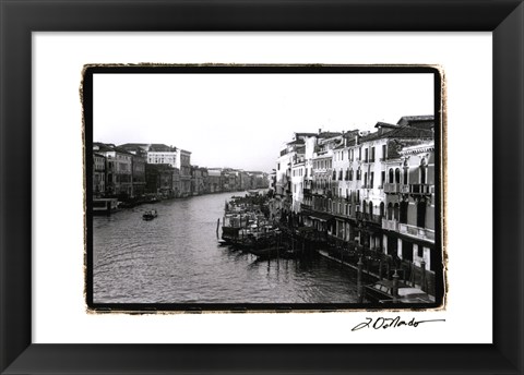 Framed Waterways of Venice XIII Print