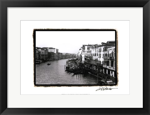 Framed Waterways of Venice XIII Print