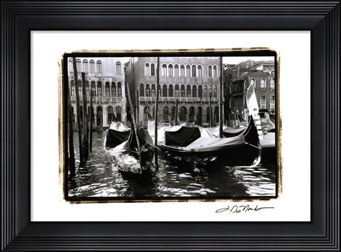 Framed Waterways of Venice XIV Print