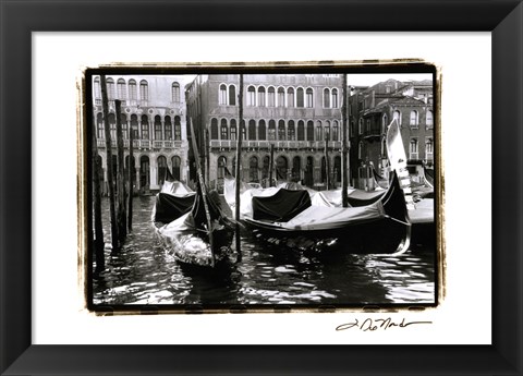 Framed Waterways of Venice XIV Print