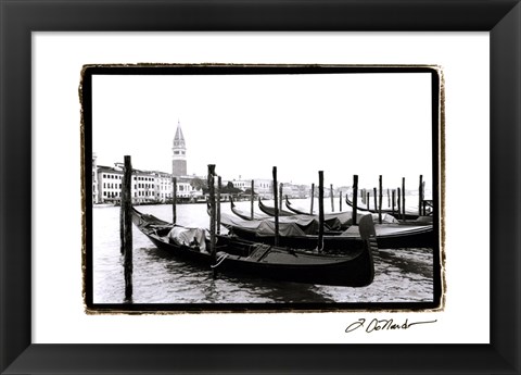 Framed Waterways of Venice XV Print