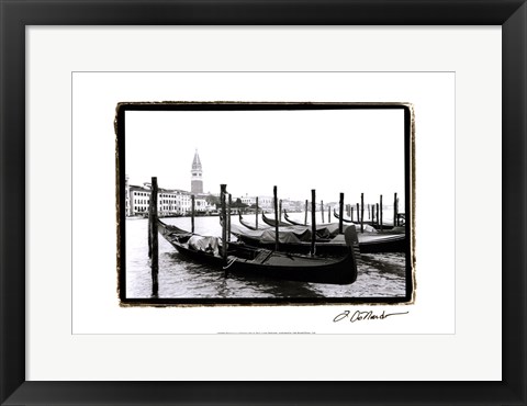 Framed Waterways of Venice XV Print
