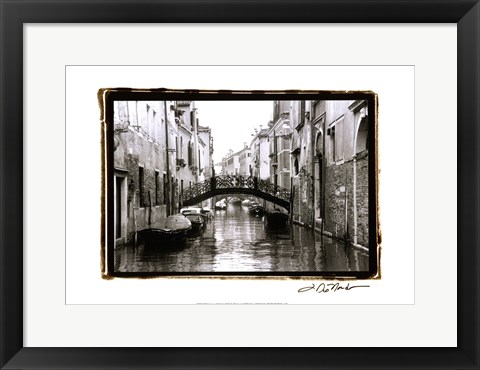 Framed Waterways of Venice XVII Print