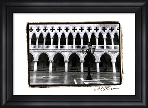 Framed Archways of Venice II Print