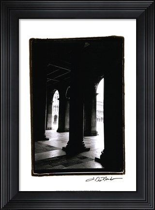Framed Archways of Venice III Print