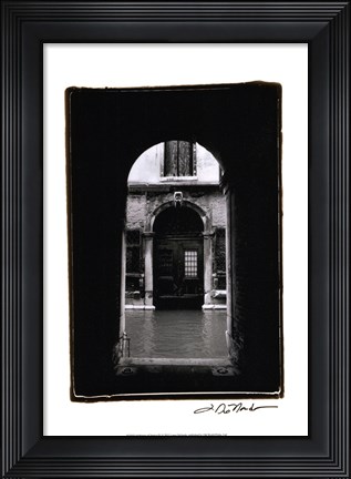 Framed Archways of Venice IV Print