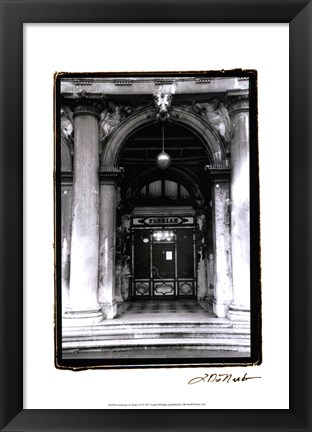 Framed Archways of Venice VI Print