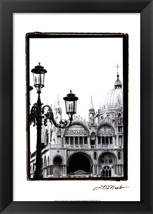 Framed Venetian Stroll V Print