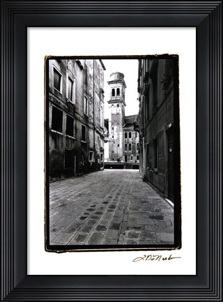 Framed Venetian Stroll VI Print