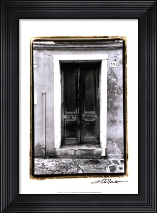 Framed Doors of Venice II Print