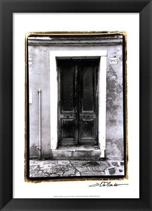 Framed Doors of Venice II Print