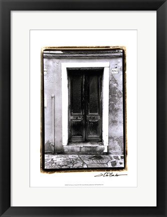 Framed Doors of Venice II Print