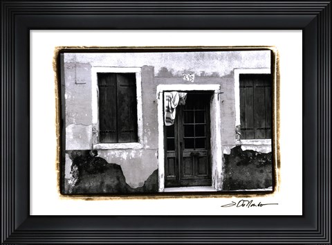 Framed Doors of Venice VII Print