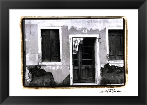 Framed Doors of Venice VII Print