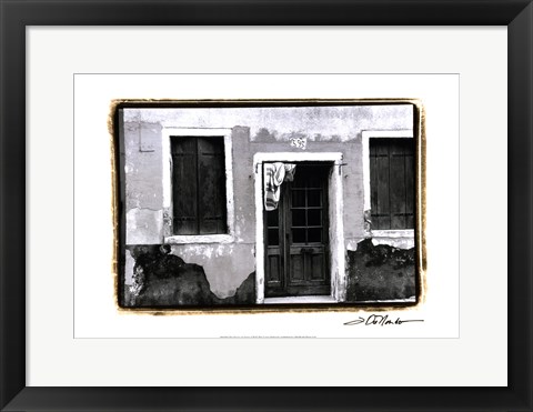 Framed Doors of Venice VII Print