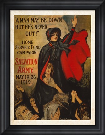 Framed Salvation Army Print