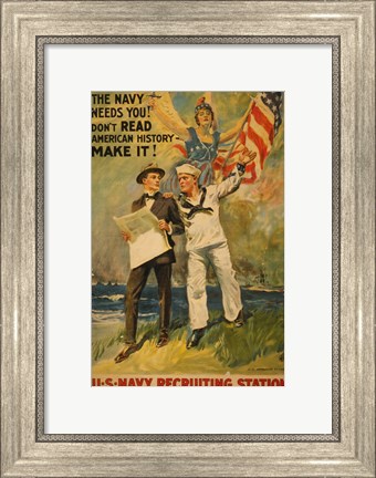 Framed Make American History Print