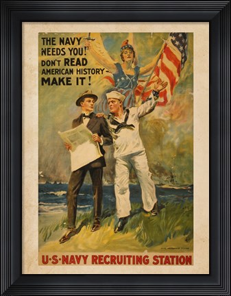 Framed Make American History Print