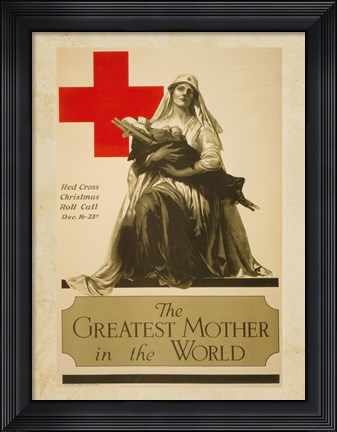 Framed Greatest Mother in the World Print