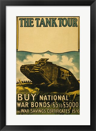 Framed Tank Tour Print