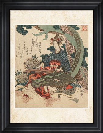 Framed Dragon Lady Print