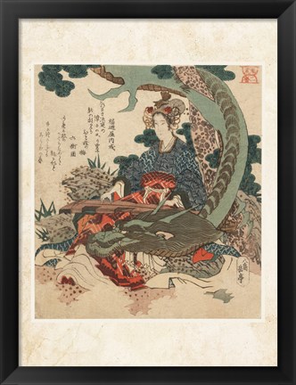 Framed Dragon Lady Print