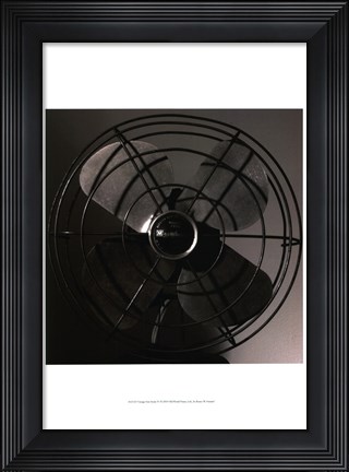 Framed Vintage Fan Study IV Print