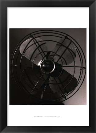 Framed Vintage Fan Study IV Print