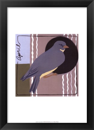 Framed Avian April Print