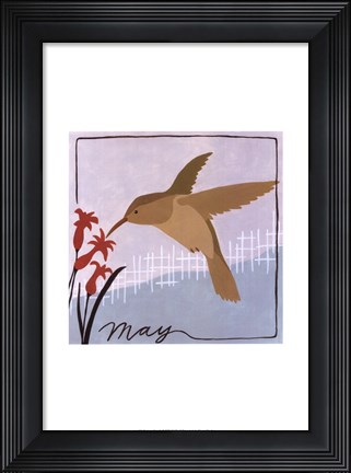 Framed Avian May Print